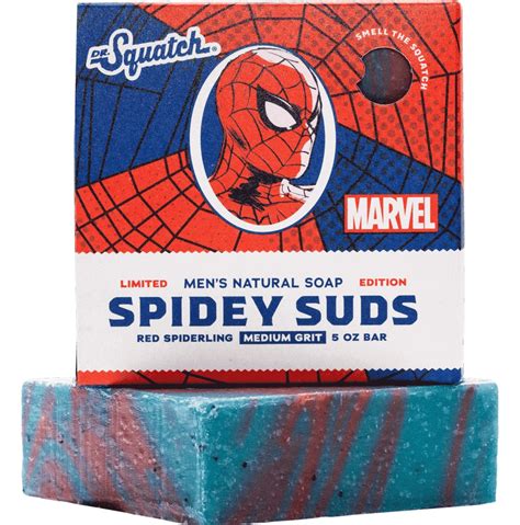 Spidey suds - Shout-Out to those who discovered Spidey Suds still existed…. Ordered 10 of them thinking it’d all be Squatch Picks. Was pleasantly surprised when they were all Spidey Suds. This is the wife’s favorite scent so she’s ecstatic ( Black Hole aficionado here 🕳️ ) You’re welcome 😉 I actually found a black hole link and ordered some ... 